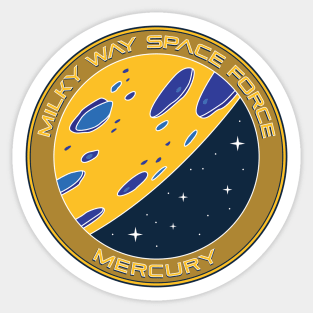 Milky Way Space Force Series - Mercury Sticker